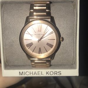 Michael Kors rose gold watch